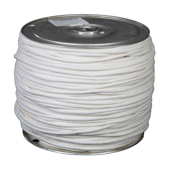 4020005513343 SASH CORD 370 LB STRENGTH, WHITE