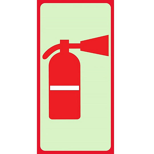 424000NIB0275 PHOTOLUMINESCENT FIRE EXTINGUISHER SIGN