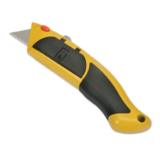 5110016217915 AbilityOne, Utility Knife, Retractable, Cushion Grip, Ergonomic, Heavy Duty, 2 pt  Blade Bx