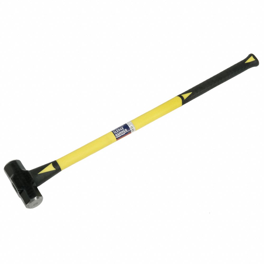 5120009006095 AbilityOne, Hammer - 6 lb, Sledge, Double-Faced, 32" Fiberglass Handle, Cushioned Grip Ct