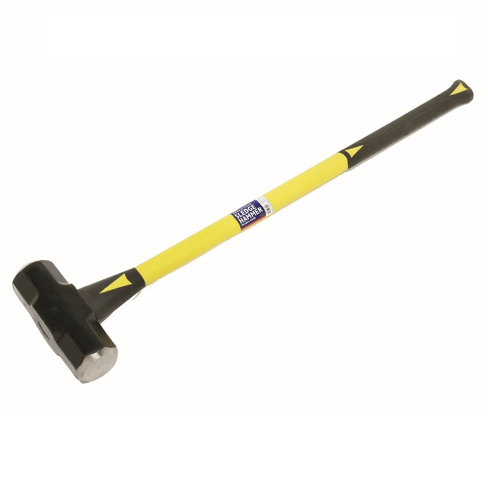 5120015985650 ABILITYONE NSN5985650 DOUBLE FACE HEAD SLEDGE HAMMER, 36" YELLOW FIBERGLASS HANDLE, 16 POUND HEAD BX