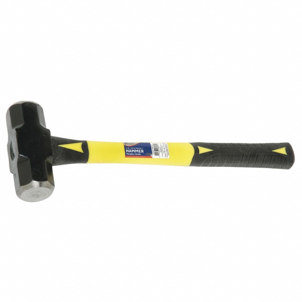 5120015985651 AbilityOne, Hammer - 4 lb, Engineer's, 16" Fiberglass Handle 6/Ct