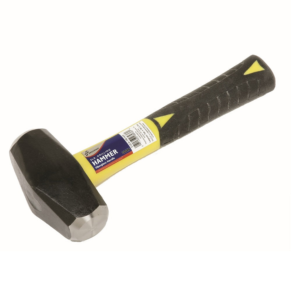 5120015985654 AbilityOne, Hammer - 3 lb, Drilling, 10.5" Fiberglass Handle 2/Bx