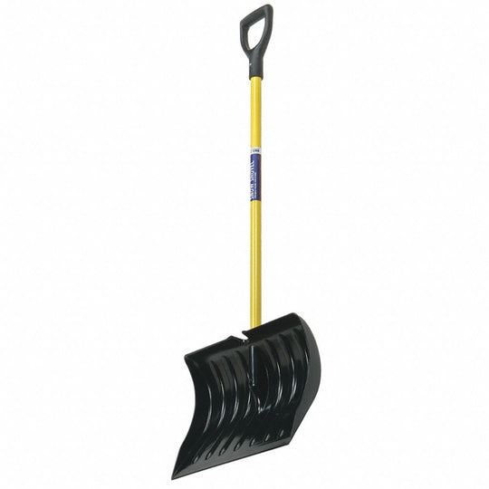 5120016118069 AbilityOne, Shovel, Snow, ABS Scoop, Industrial Grade, 40" Fiberglass Handle, D-grip Bx