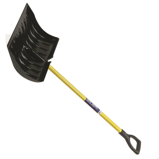 5120016118069 AbilityOne, Shovel, Snow, ABS Scoop, Industrial Grade, 40" Fiberglass Handle, D-grip Bx