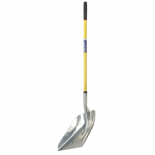 5120016118073 AbilityOne, Shovel, Grain, Aluminum Scoop, Industrial Grade, 51" Fiberglass Handle, Cushioned Grip Bx