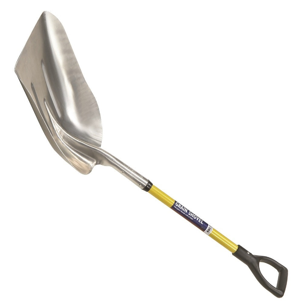 5120016118073 AbilityOne 6118073, Shovel, Grain, Aluminum Scoop, Industrial Grade, 51" Fiberglass Handle, Cushioned Grip Bx