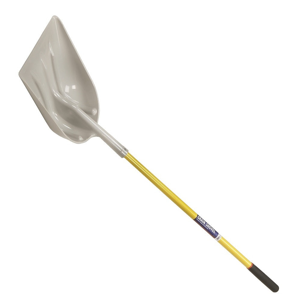 5120016118076 AbilityOne, Shovel, Grain, ABS Scoop, Industrial Grade, 51" Fiberglass Handle, Cushioned Grip Bx