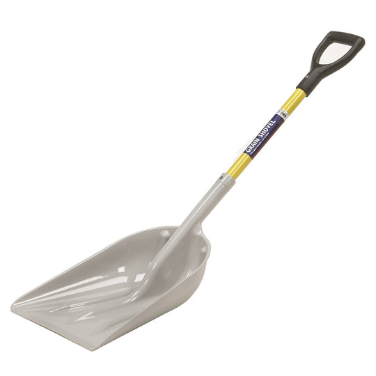 5120016118078 AbilityOne, Shovel, Grain, ABS Scoop, Industrial Grade, 29" Fiberglass Handle, D-Grip BX