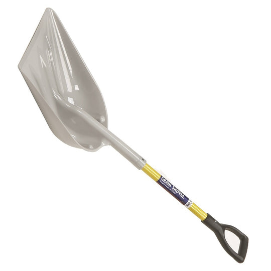 5120016118078 AbilityOne, Shovel, Grain, ABS Scoop, Industrial Grade, 29" Fiberglass Handle, D-Grip BX