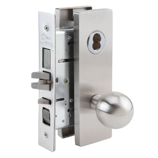 534000NIB0273, DOOR LOCKS MORTISE MR SERIES, DORMITORY F11, MR 158, BALL KNOB EA