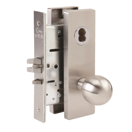 534000NIB0276, DOOR LOCKS MORTISE MR SERIES, ENTRANCE STOREROOM F21, MR 135 , BALL KNOB