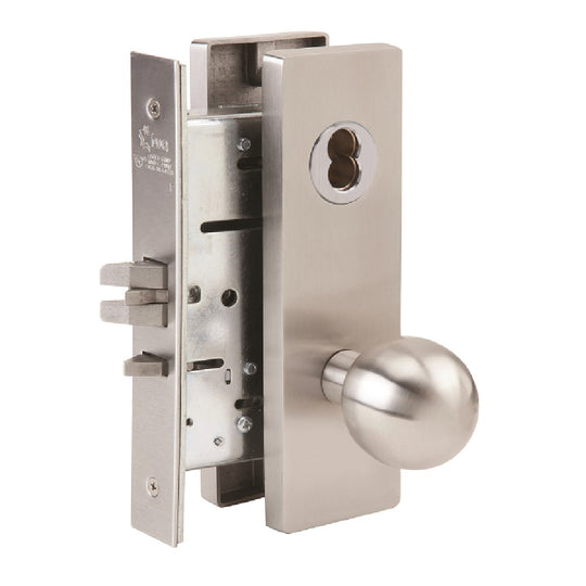 534000NIB0278, DOOR LOCKS MORTISE MR SERIES, STOREROOM F07, MR 115, BALL KNOB EA