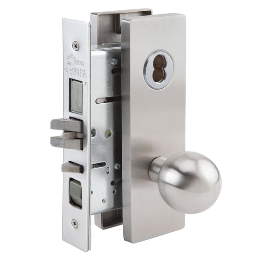 534000NIB0280, DOOR LOCKS MORTISE MR SERIES - ENTRY F04 - MR 116 - BALL KNOB