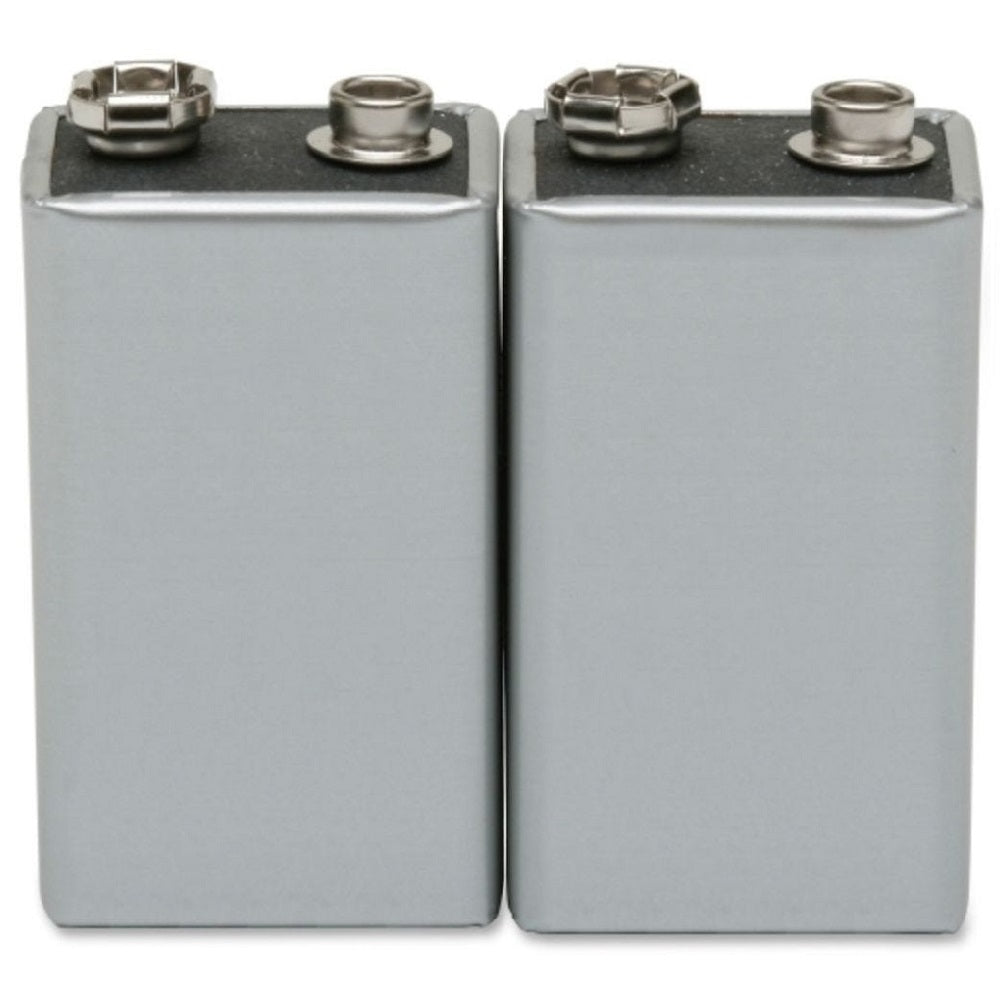 ALKALINE 9V BATTERIES - 2 PACK