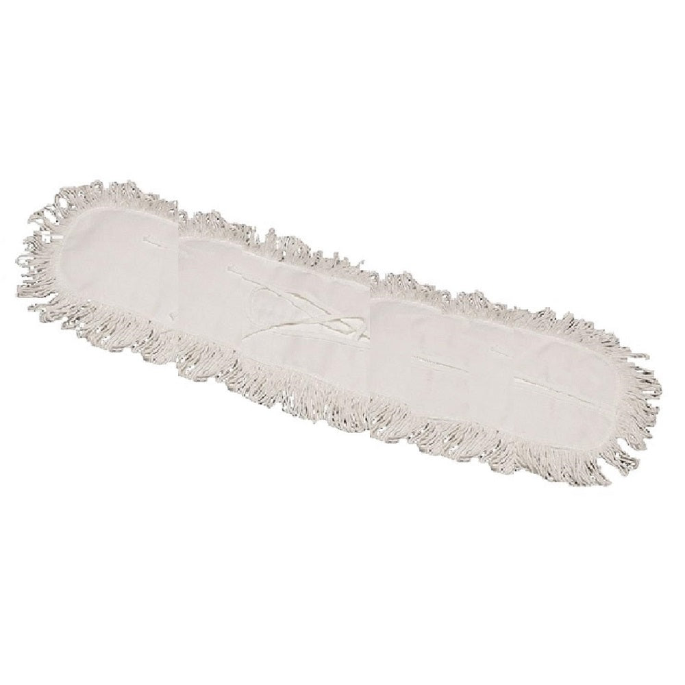 INHIBITOR  ANTI-MICROBIAL DUST MOP HEAD, WHITE BX