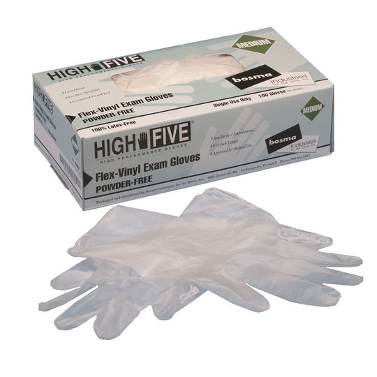 6515014552768 AbilityOne 4552768, Flex-Vinyl Examination Powder-Free Gloves, Medium Bx