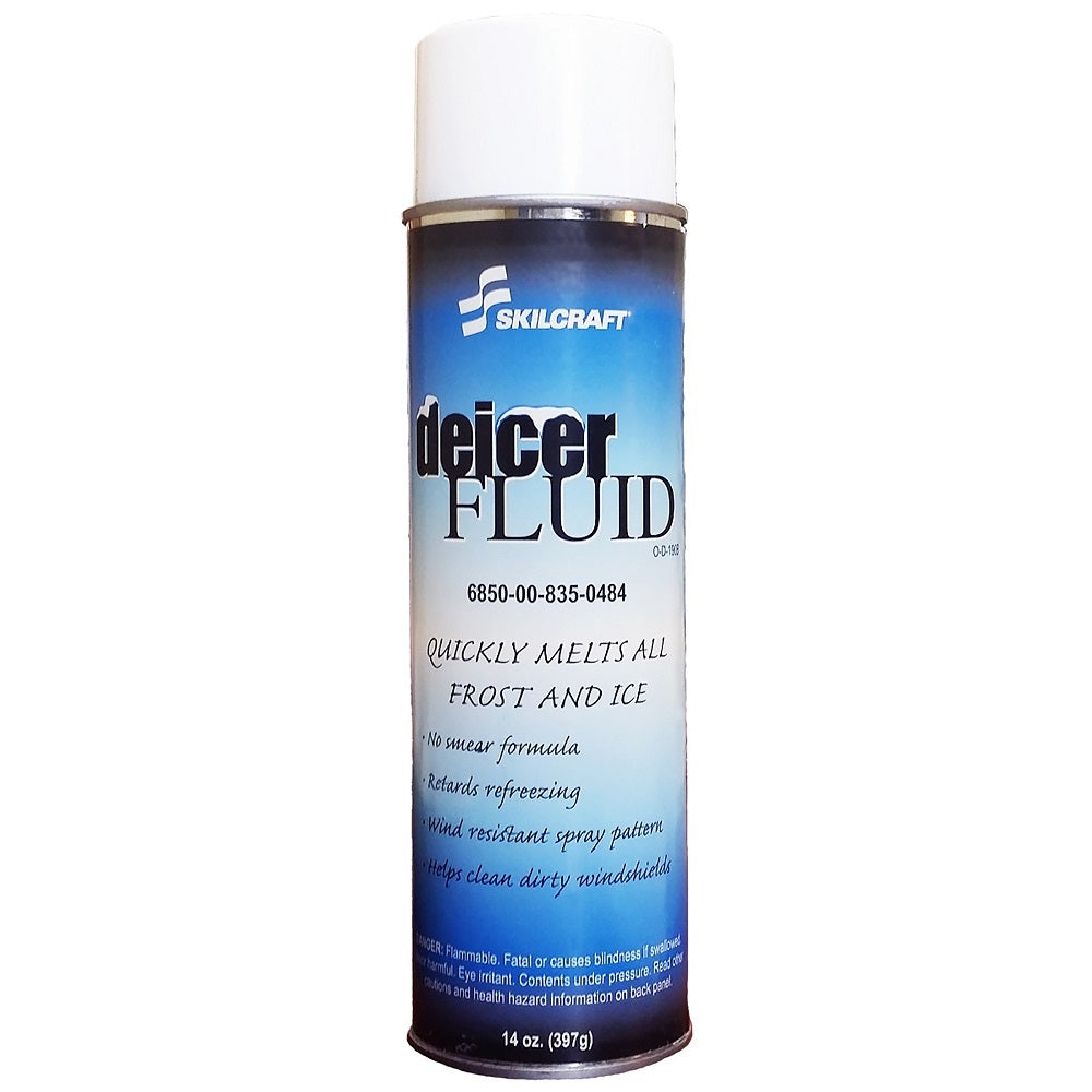 DEICING DEFROSTER FLUID, 14 OZ AEROSOL CAN