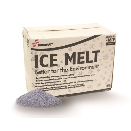 6850015981926 AbilityOne, Ice Melt/De-Icer, 20 lbs. Bx