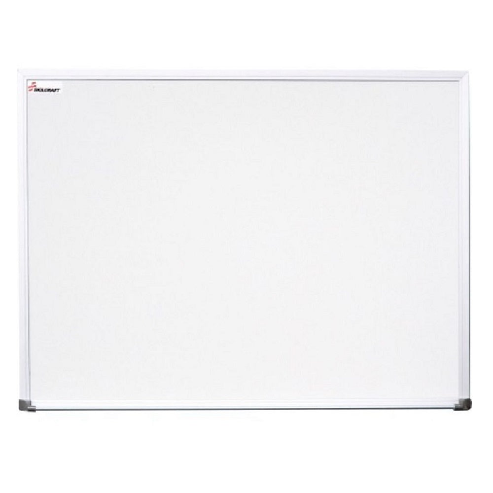 7110014841756 DRY ERASE MARKER BOARD, MELAMINE SURFACE ALUMINUM FRAME