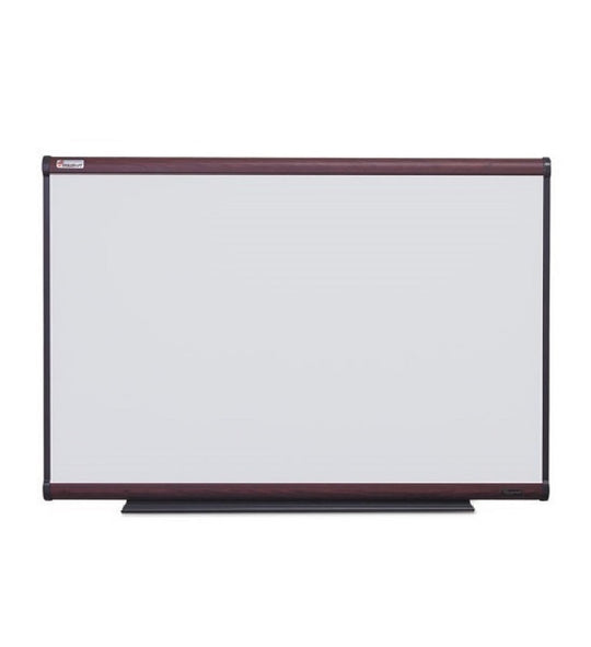 7110016222118 TOTAL ERASE WHITE BOARD, MAHOGANY FINISH EA