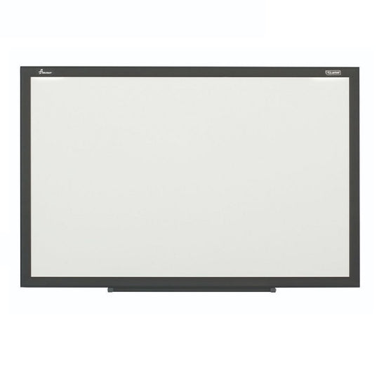 7110016511288 MAGNETIC PORCELAIN DRY ERASE BOARD - 60" x 36" - BLACK ALUMINUM FRAME EA