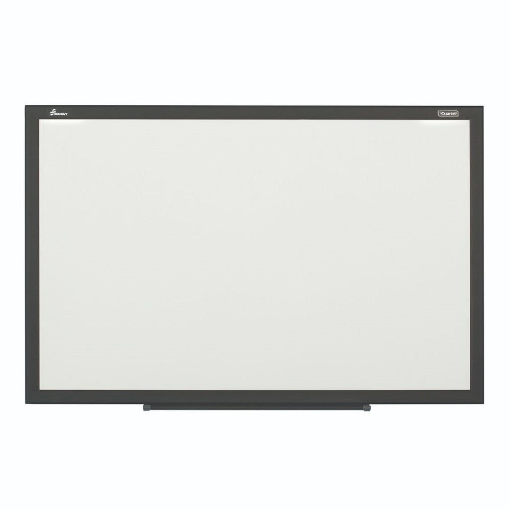 7110016511290 MAGNETIC PORCELAIN DRY ERASE BOARD, BLACK ALUMINUM FRAME EA