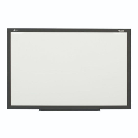 7110016511290 MAGNETIC PORCELAIN DRY ERASE BOARD, BLACK ALUMINUM FRAME EA