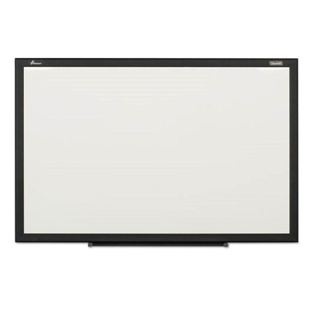 7110016511291 MAGNETIC PORCELAIN DRY ERASE WHITE BOARD, BLACK ALUMINUM FRAME  EA