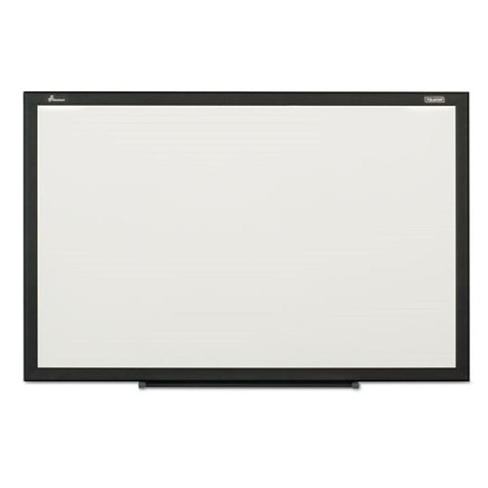 7110016511291 MAGNETIC PORCELAIN DRY ERASE WHITE BOARD, BLACK ALUMINUM FRAME  EA