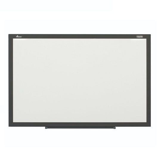 7110016511292 MAGNETIC PORCELAIN DRY ERASE WHITE BOARD W/BLACK ALUMINUM FRAME EA