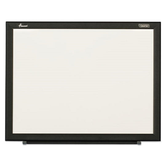 7110016511293 DRY ERASE NON-MAGNETIC WHITEBOARD, BLACK FRAME EA