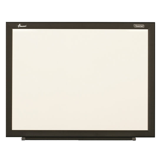 7110016511294 DRY ERASE NON-MAGNETIC WHITEBOARD, BLACK FRAME EA