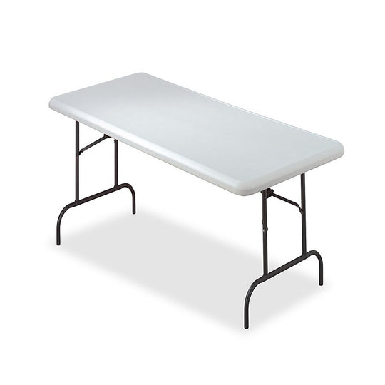 7110016716417 BLOW-MOLDED FOLDING TABLE, PLATINUM EA