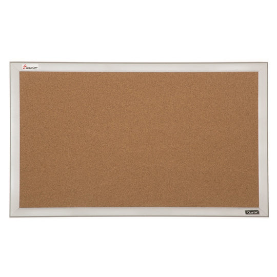 7195015679517 CUBICLE CORK BULLETIN BOARD, ALUMINUM FRAME