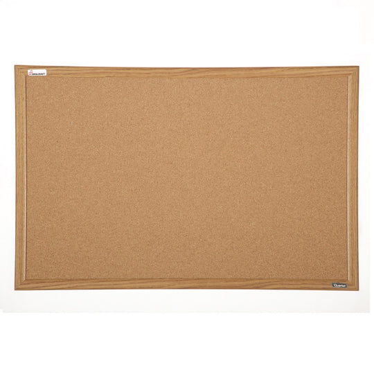 7195015679519 NATURAL CORK BULLETIN BOARD, OAK FRAME