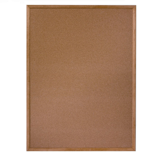 7195015679520 BULLETIN BOARD, NATURAL CORK, OAK FRAME