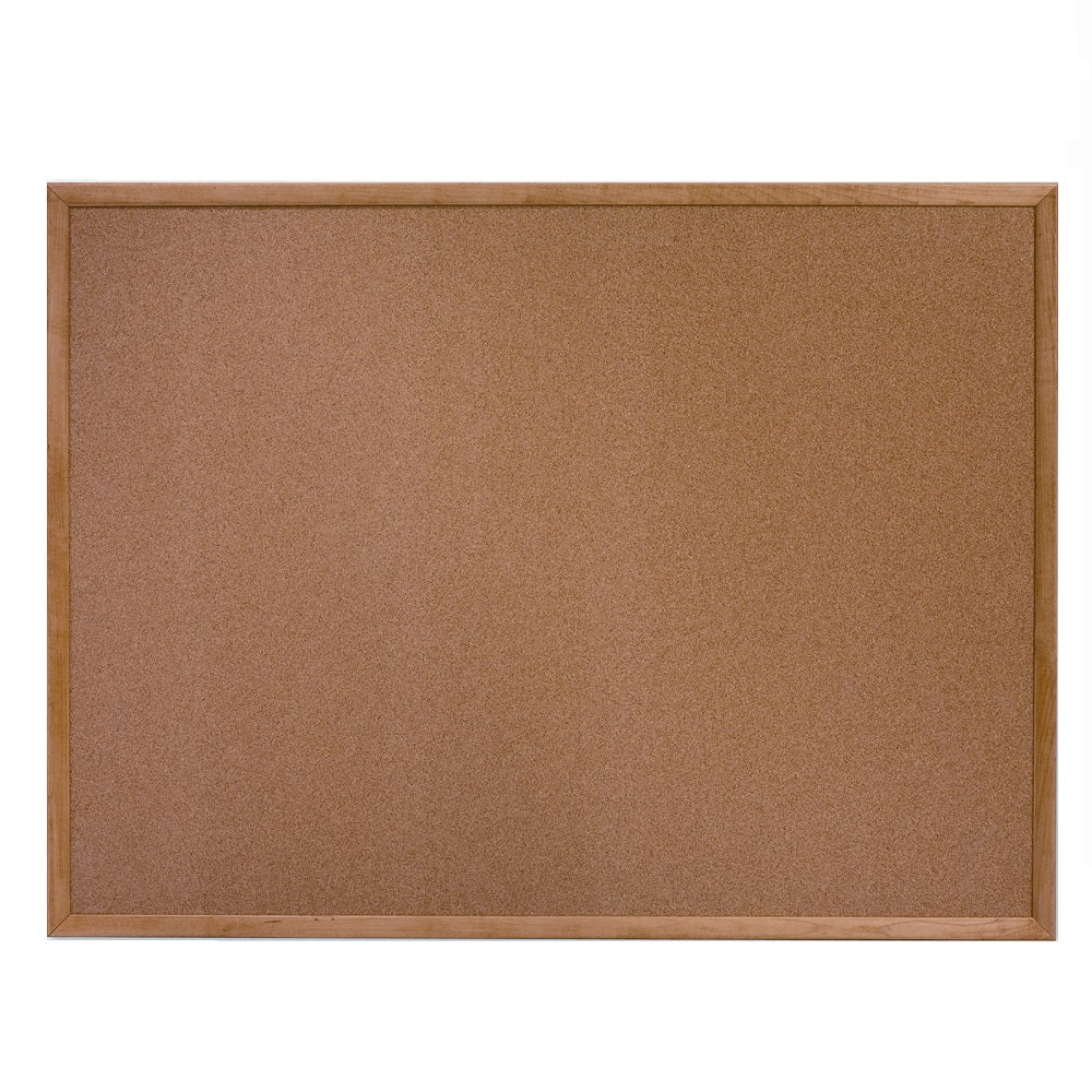 7195015679520 BULLETIN BOARD, NATURAL CORK, OAK FRAME