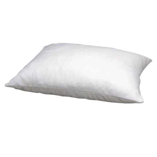 NON-ALLERGENIC FOAM BED PILLOW, SATEEN WHITE - EACH