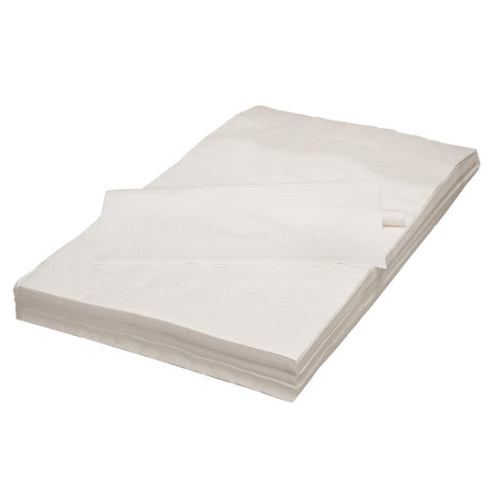 DISPOSABLE 4-PLY BATH TOWELS - WHITE