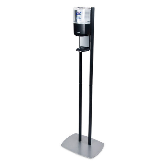 ES8 AUTOMATIC FLOOR STAND HAND SANITIZER - BLACK