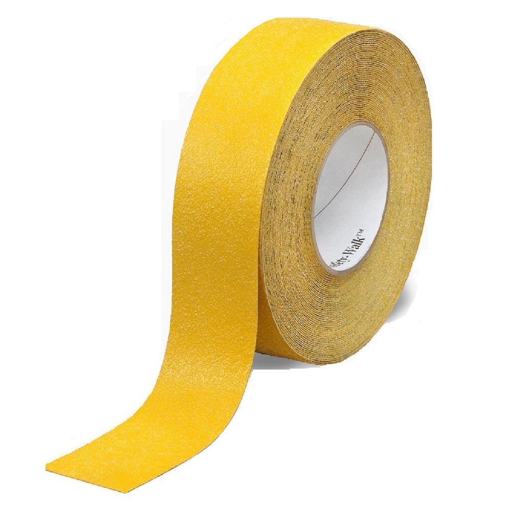 PEEL-AND-STICK NONSKID, CONFORMABLE SLIP-RESISTANT TAPES AND TREADS, YELLOW