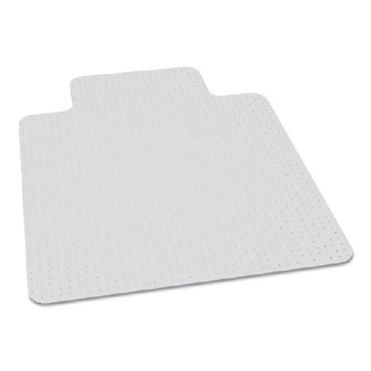 CHAIR FLOOR MAT, HIGH PILE CARPET, CLEAR