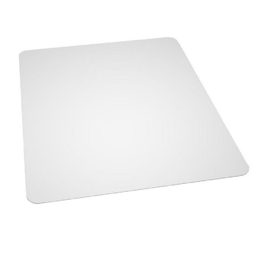 CHAIR FLOOR MAT, NO LIP, HIGH PILE CARPET, CLEAR