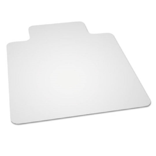 BIOBASED CHAIR FLOOR MAT FOR HARD FLOORS, LIP, CLEAR