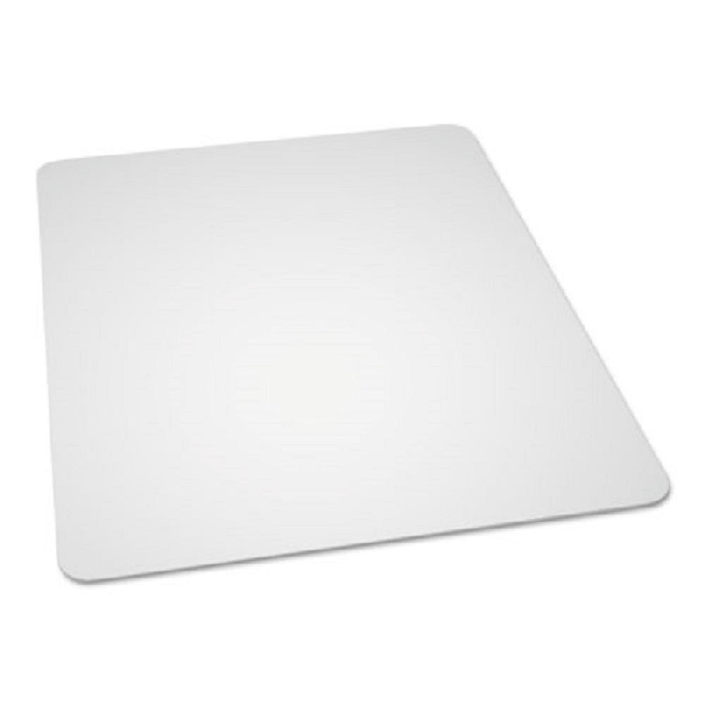 FLOOR CHAIR MAT,  WITHOUT LIP, CLEAR