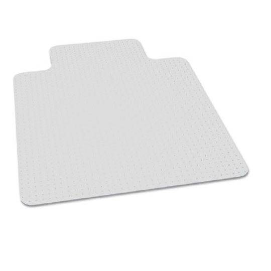 BIOBASED CHAIR MAT, LOW TO MEDIUM PILE CARPET, CLEAR