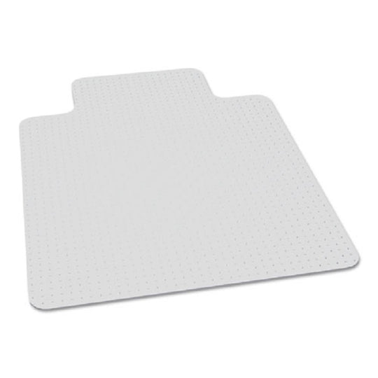 CHAIR FLOOR MAT, LIP LOW to MEDIUM PILE, CLEAR