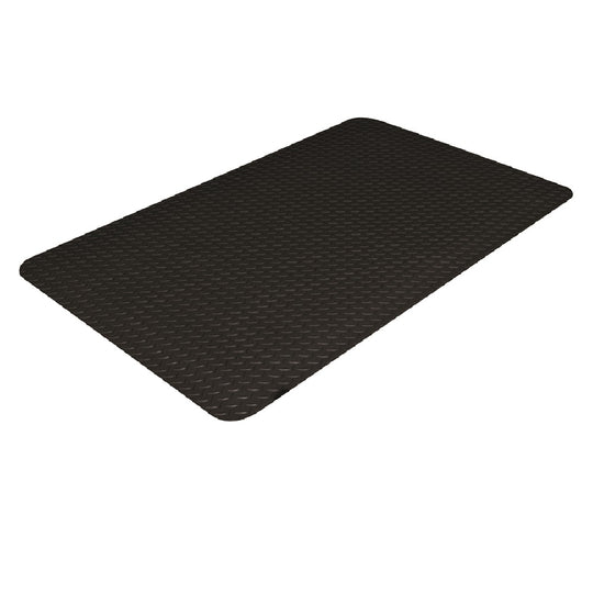 7220016673570 ANTI-FATIGUE FLOOR MATS, HEAVY-DUTY INDUSTRIAL, BLACK CS