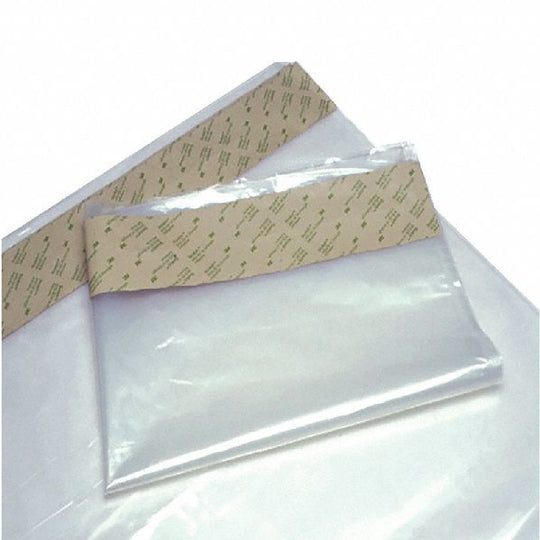 ODOR BARRIER WASTE BAGS, 24" X 27", TRANSPARENT BX